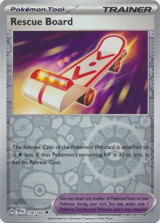 Temporal Forces - 159/162 - Rescue Board - Reverse Holo