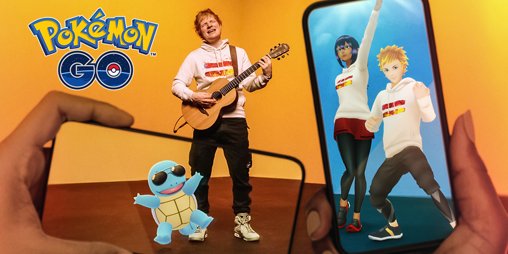 Ed Sheeran brengt een nummer in samenwerking met Pokémon uit.