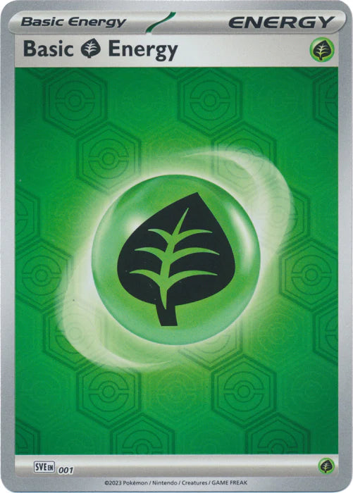 Shrouded Fable - SVE001 - Grass Energy - Reverse Holo