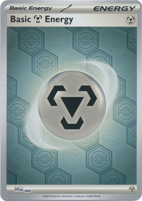 Shrouded Fable - SVE008 - Metal Energy - Reverse Holo