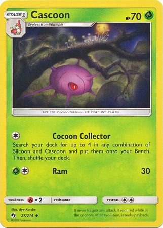 Lost Thunder - 027/214 - Cascoon