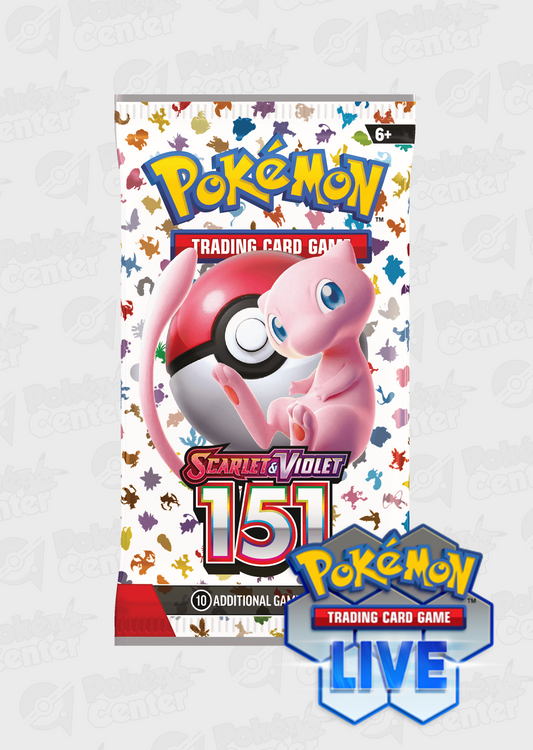 Live Code Card: 151 Booster Pack