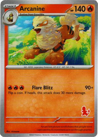 My First Battle - FBC08 - Arcanine