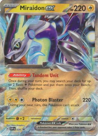 Black Star Promos - SVP028 - Miraidon ex