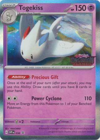 Black Star Promos - SVP038 - Togekiss (Sealed Full Deck)