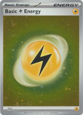 151 - SVE004 - Lightning Energy (Cosmos Holofoil)