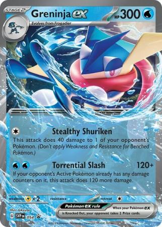 Black Star Promos - SVP054 - Greninja ex