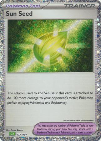 TCG Classic - CLV 027/034 - Sun Seed