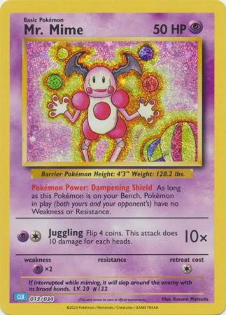 TCG Classic - CLB 013/034 - Mr. Mime