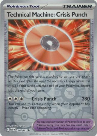 Paldean Fates - 090/091 - Technical Machine: Crisis Punch - Reverse Holo