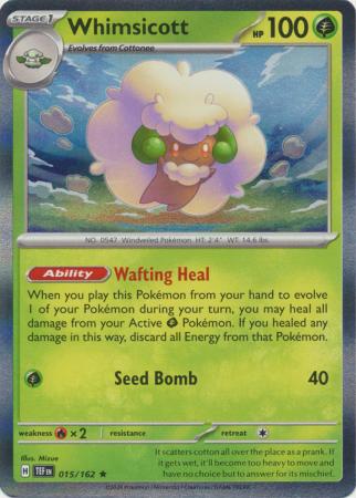 Temporal Forces - 015/162 - Whimsicott - Holo