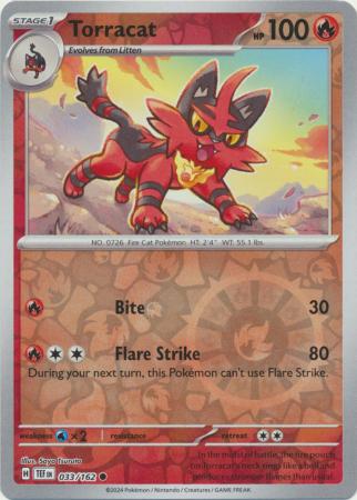 Temporal Forces - 033/162 - Torracat - Reverse Holo