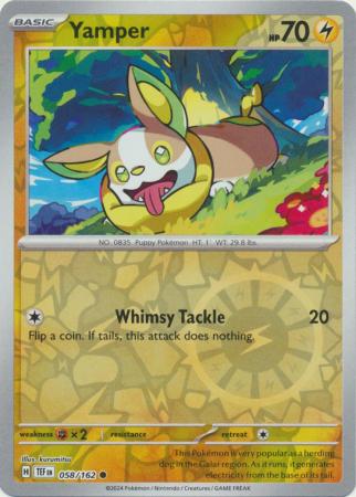Temporal Forces - 058/162 - Yamper - Reverse Holo