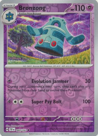 Temporal Forces - 069/162 - Bronzong - Reverse Holo