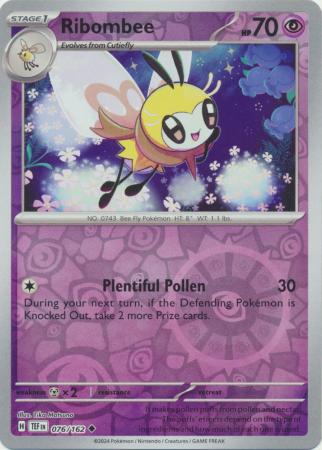Temporal Forces - 076/162 - Ribombee - Reverse Holo