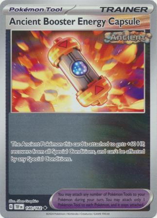 Temporal Forces - 140/162 - Ancient Booster Energy Capsule - Reverse Holo