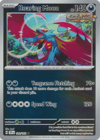 Temporal Forces - 109/162 - Roaring Moon - Reverse Holo