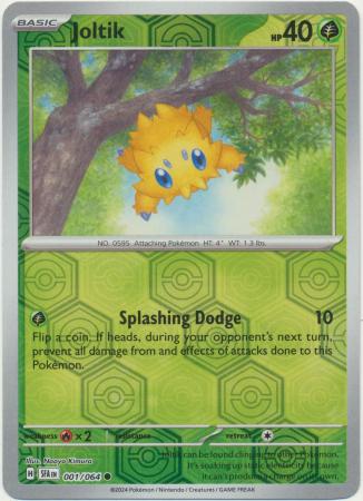 Shrouded Fable - 001/064 - Joltik - Reverse Holo