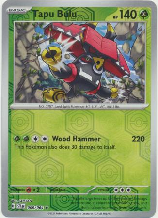 Shrouded Fable - 006/064 - Tapu Bulu - Reverse Holo