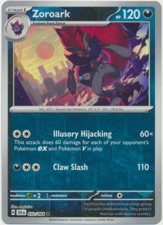 Shrouded Fable - 032/064 - Zoroark - Reverse Holo