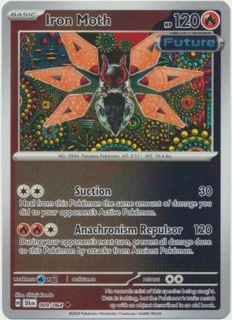 Shrouded Fable - 009/064 - Iron Moth - Reverse Holo