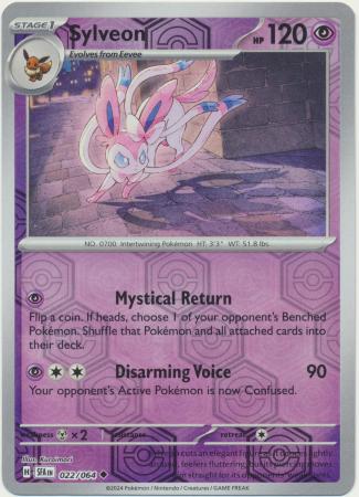 Shrouded Fable - 022/064 - Sylveon - Reverse Holo