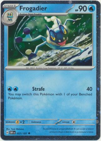 OBF - 057/197 - Frogadier - Cosmos Holo