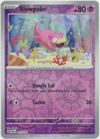 Stellar Crown - 057/142 - Slowpoke - Reverse Holo