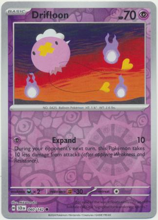 Stellar Crown - 060/142 - Drifloon - Reverse Holo