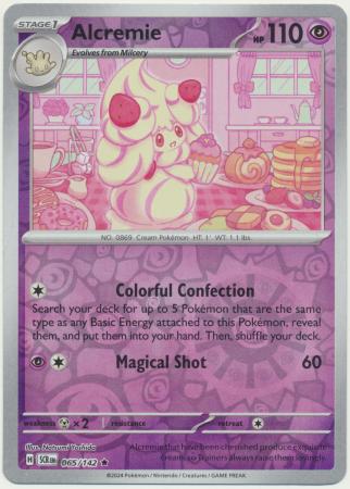 Stellar Crown - 065/142 - Alcremie - Reverse Holo