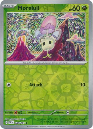 Surging Sparks - 008/191 - Morelull - Reverse Holo