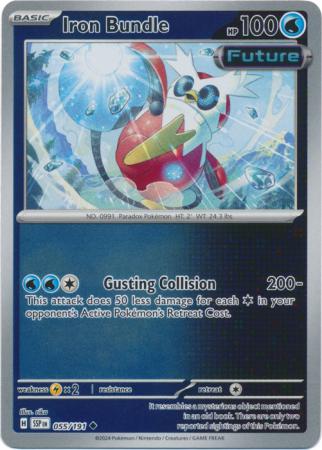 Surging Sparks - 055/191 - Iron Bundle - Reverse Holo