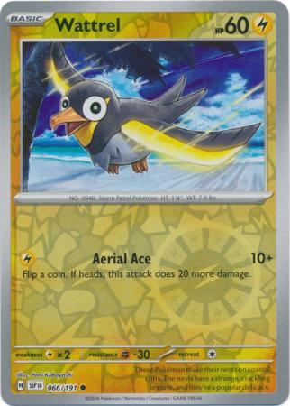 Surging Sparks - 066/191 - Wattrel - Reverse Holo