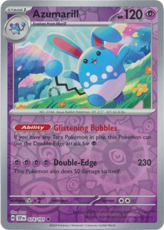 Surging Sparks - 074/191 - Azumarill - Reverse Holo