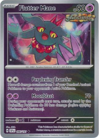 Surging Sparks - 096/191 - Flutter Mane - Reverse Holo