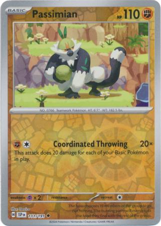 Surging Sparks - 111/191 - Passimian - Reverse Holo