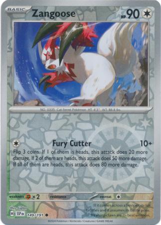 Surging Sparks - 149/191 - Zangoose - Reverse Holo