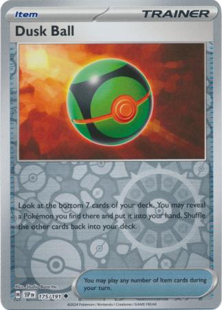 Surging Sparks - 175/191 - Dusk Ball - Reverse Holo