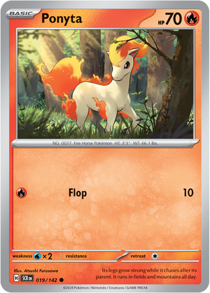 Stellar Crown - 019/142 - Ponyta