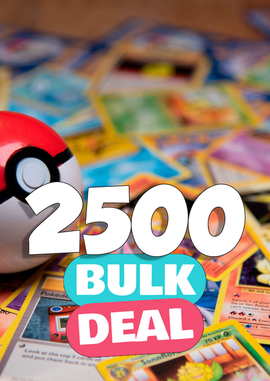 2500 Pokémon Kaarten