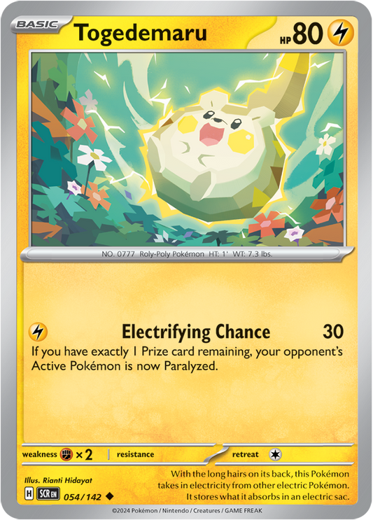 Stellar Crown - 054/142 - Togedemaru