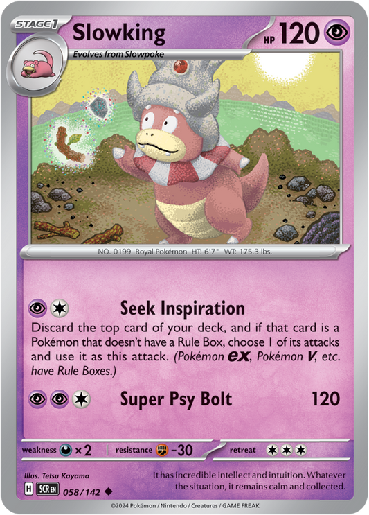 Stellar Crown - 058/142 - Slowking