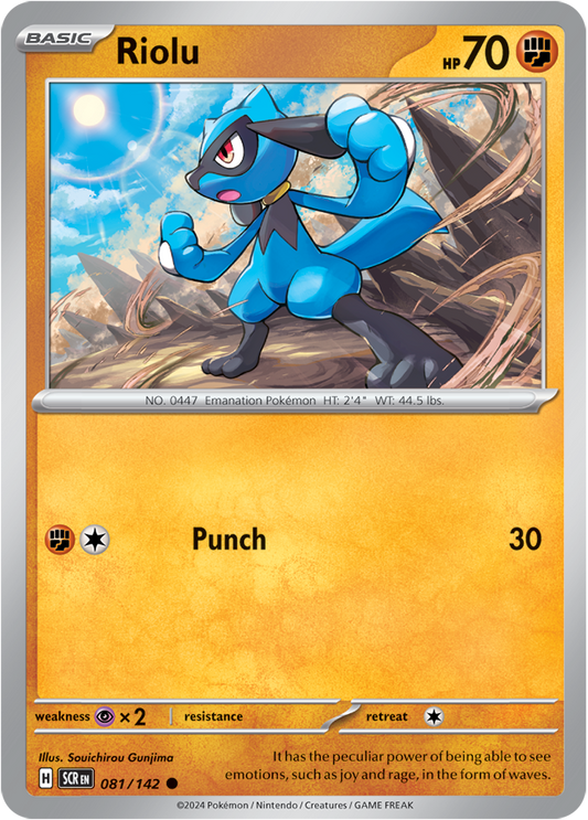 Stellar Crown - 081/142 - Riolu