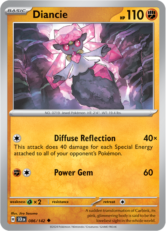 Stellar Crown - 086/142 - Diancie