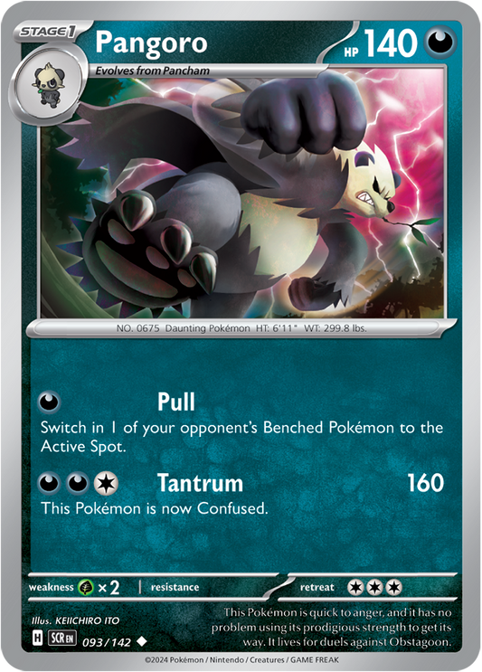 Stellar Crown - 093/142 - Pangoro