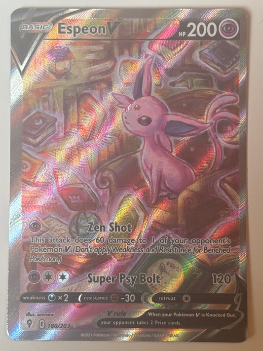 EVS - 180/203 - Espeon V (Off-Center)