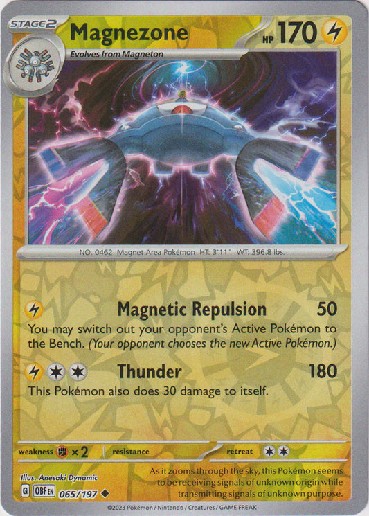 Obsidian Flames - 065/197 - Magnezone - Reverse Holo