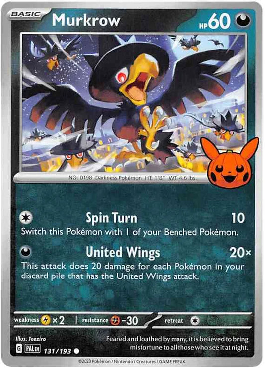 Trick or Trade 2023 - PAL 131 - Murkrow