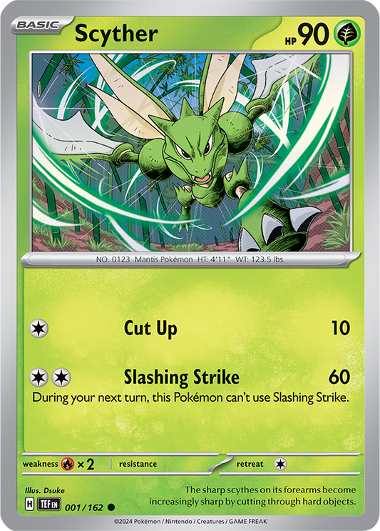 Temporal Forces - 001/162 - Scyther