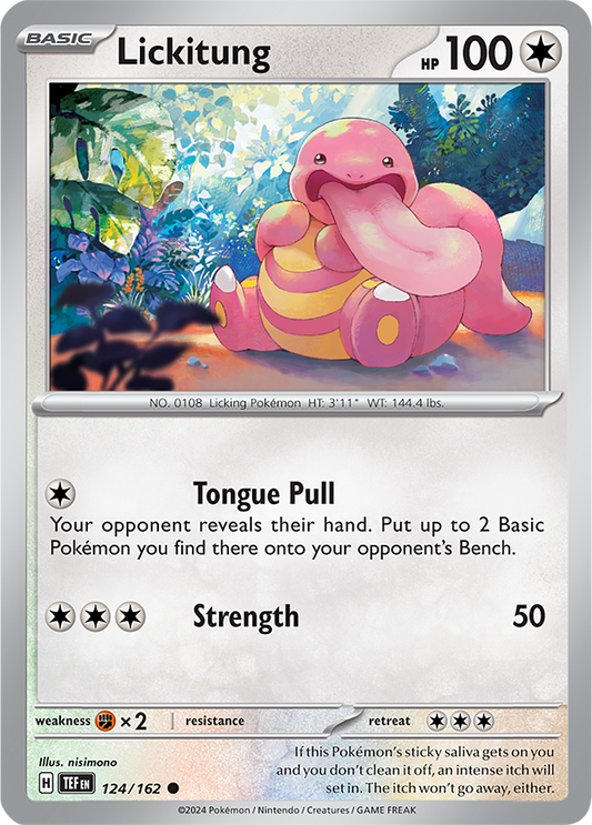 Temporal Forces - 124/162 - Lickitung